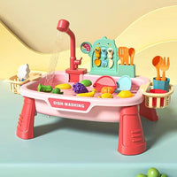 Thumbnail for DISHWASHING TABLE PLAY HOUSE KITCHEN PLAY SET