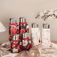 Thumbnail for ELEGANT FLORAL VACUUM INSULATED THERMOS COLLECTION ( PACK OF 1 )