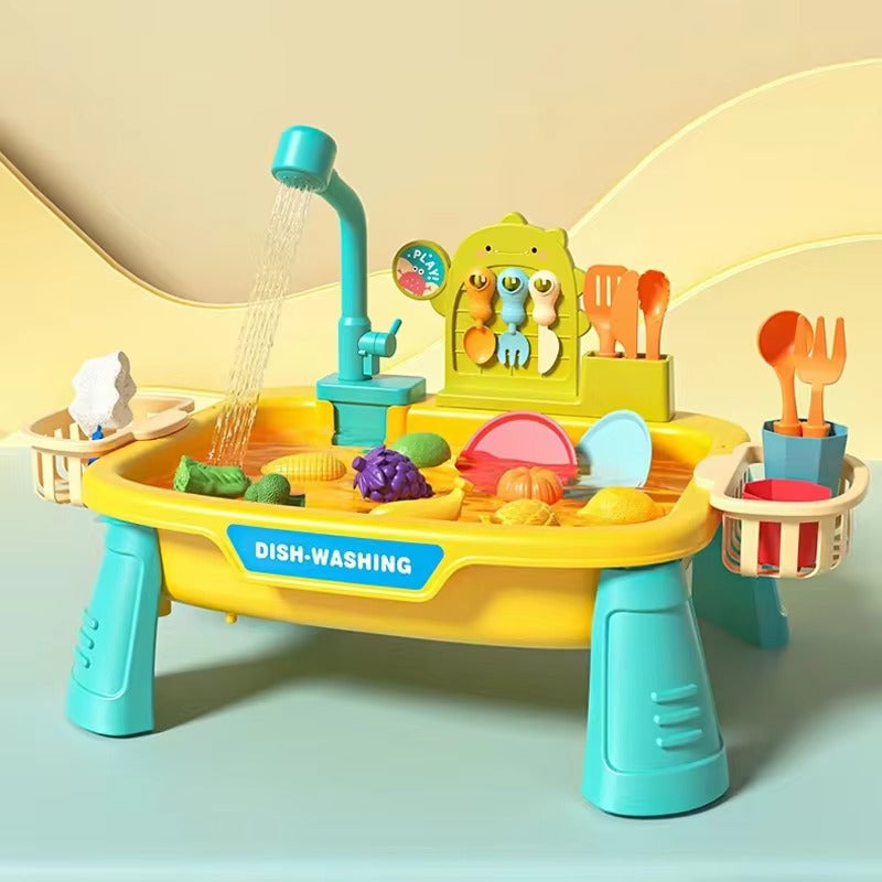 DISHWASHING TABLE PLAY HOUSE KITCHEN PLAY SET