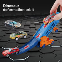 Thumbnail for DINOSAUR TRANSPORT TRUCK TRACK SET