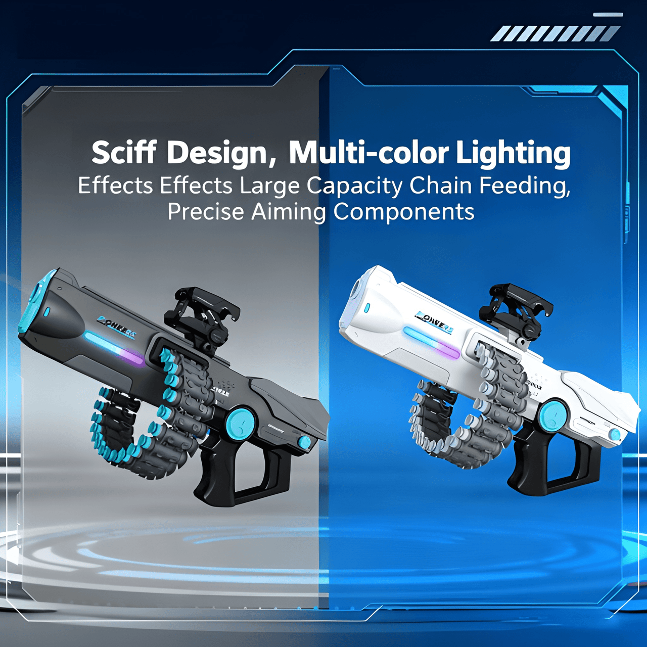 ELECTRIC GUN RECHARGEABLE SOFT BULLET SUCTION CUP BULLET