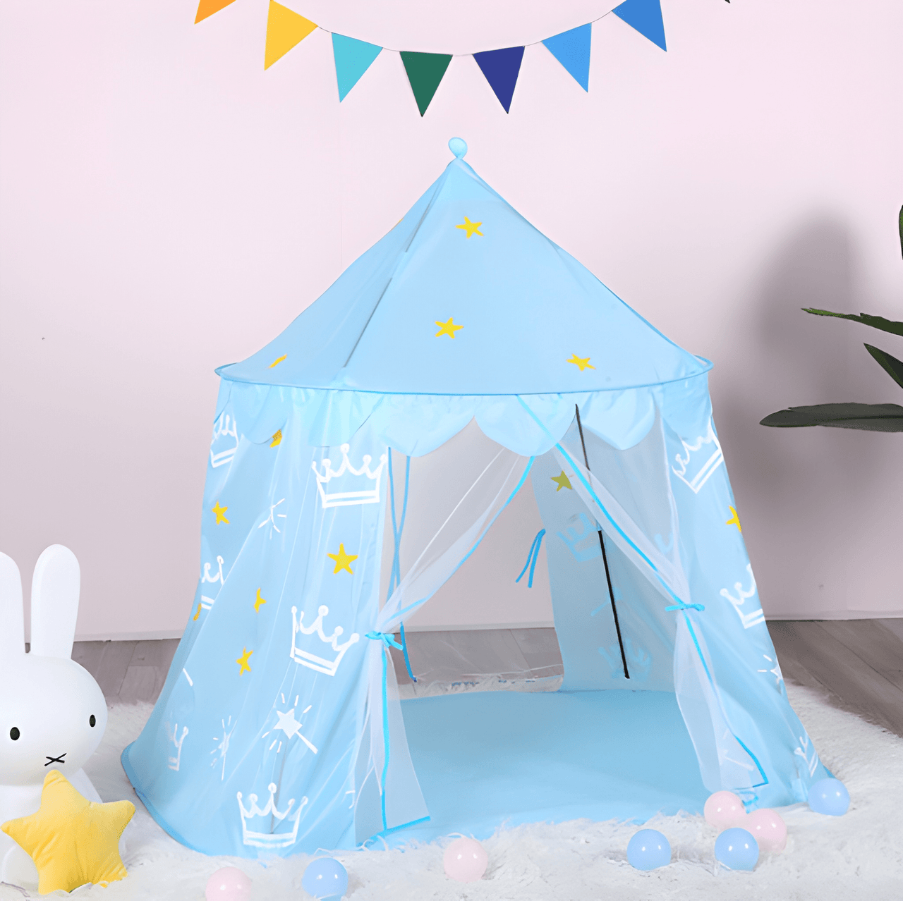 PRINCESS CASTLE POP-UP PLAY TENT HOUSE