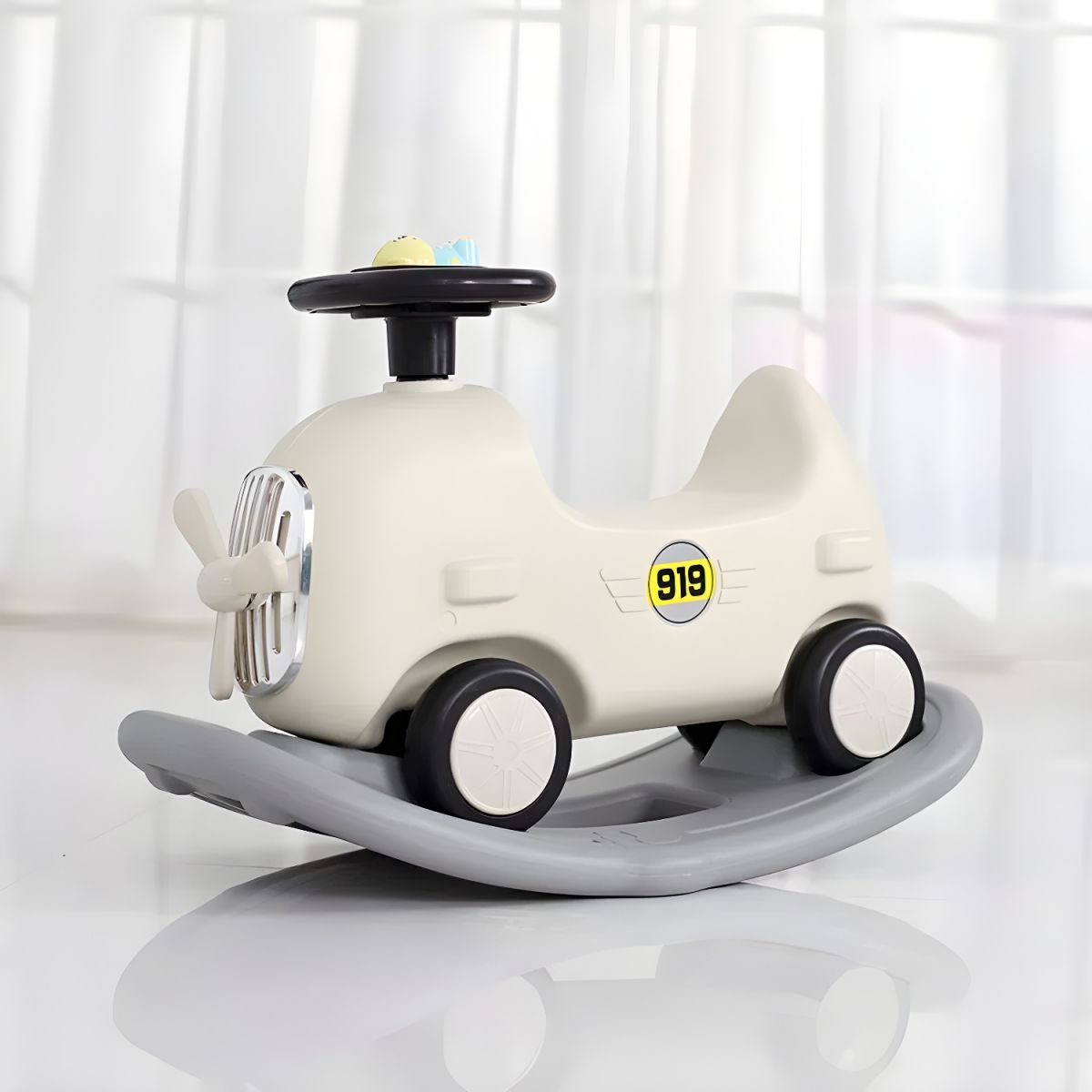 FAN THEME KIDS TOLO & PUSH CAR WITH BALANCE BOARD