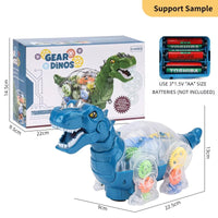 Thumbnail for GEAR DINOSAUR WITH LIGHT & SOUND