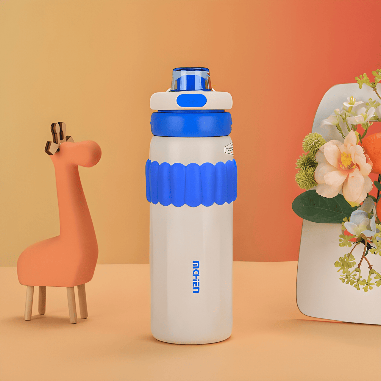 CARTOON-THEMED THERMOS WATER BOTTLE FOR KIDS       ( PACK OF 1 )