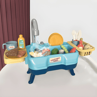 Thumbnail for KIDS VEGETABLE WASHING TABLE WITH WATER FLOW SINK