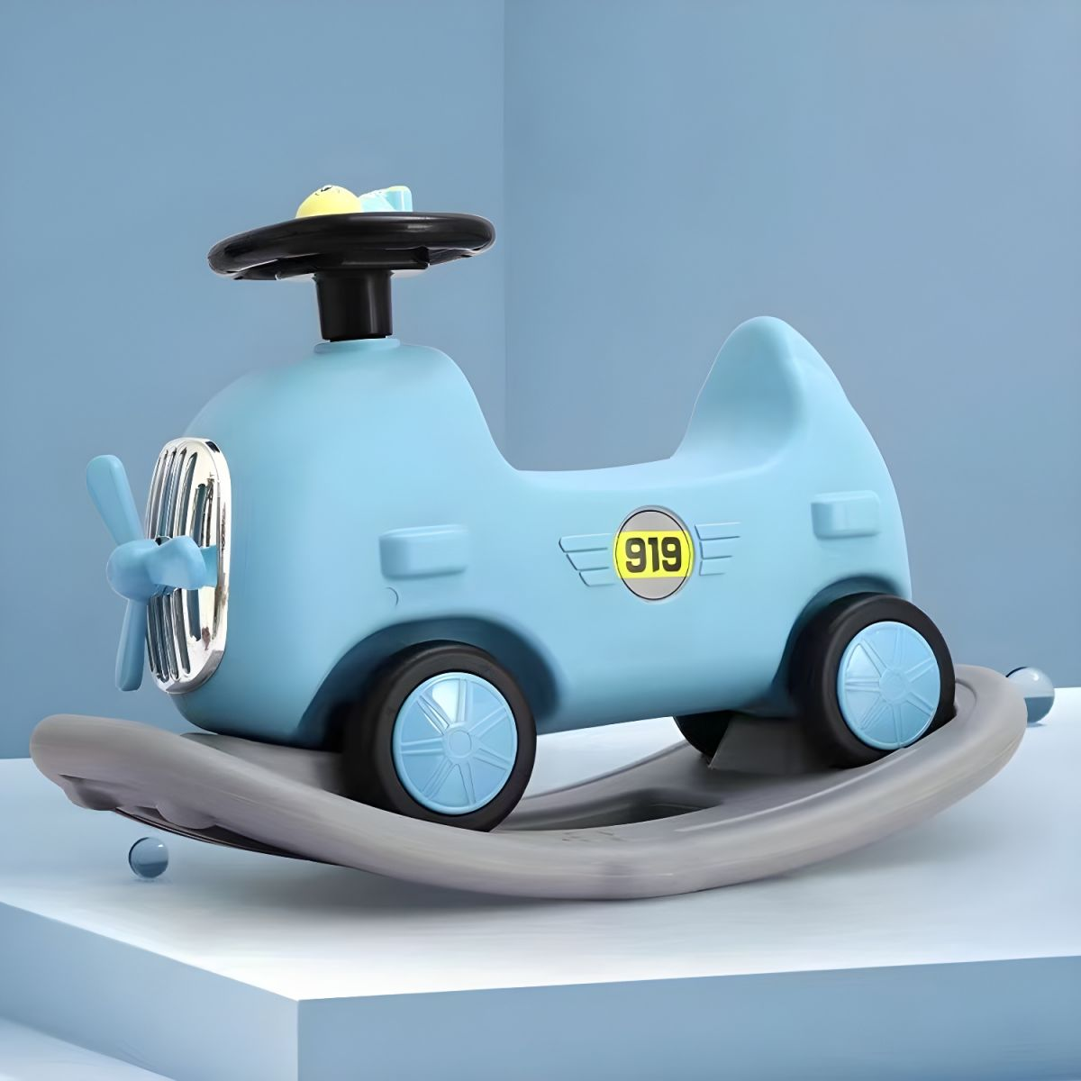 FAN THEME KIDS TOLO & PUSH CAR WITH BALANCE BOARD