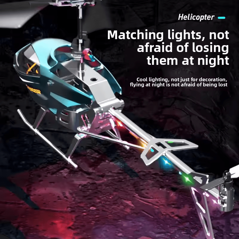 KIDS 3.5CH RC HELICOPTER WITH LED LIGHTS
