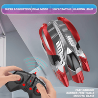 Thumbnail for REMOTE CONTROL WALL CLIMBING CAR WITH 360° SPINS WITH LED LIGHTS