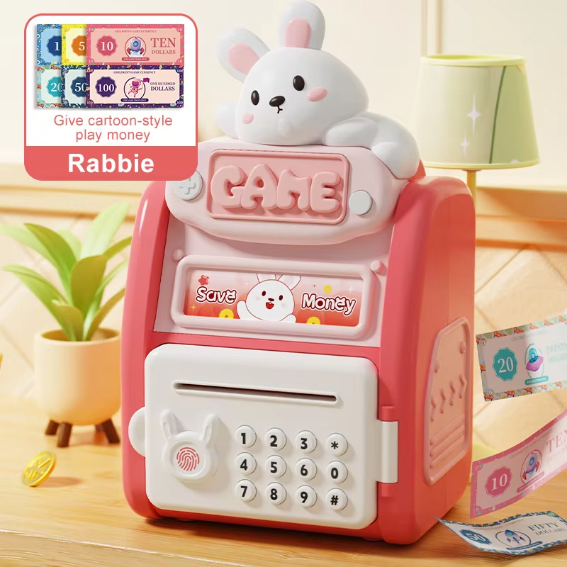 BUNNY ATM SAVING MONEY BOX