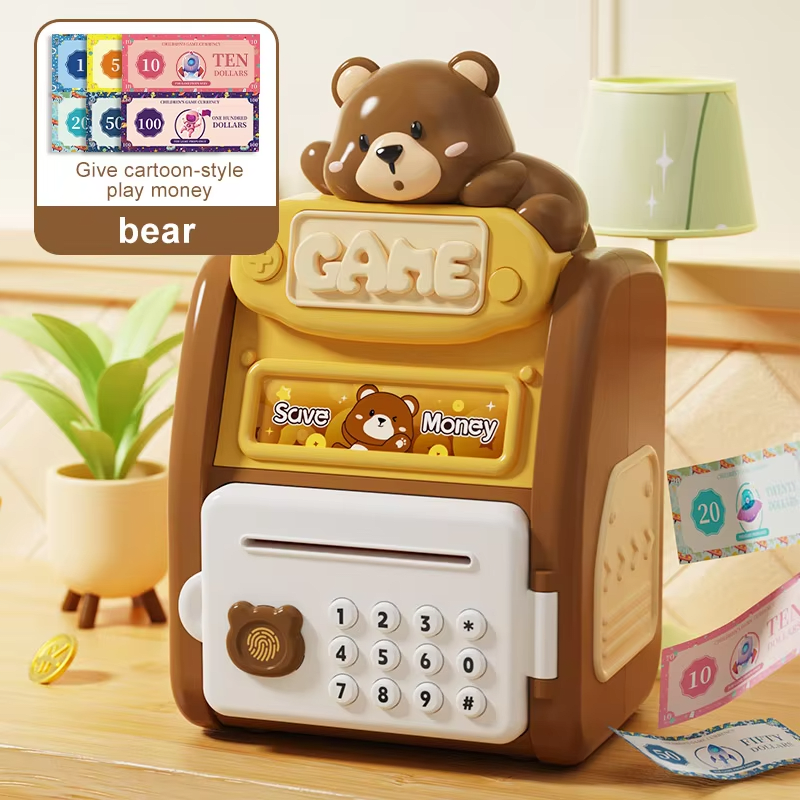 BEAR ATM SAVING MONEY BOX