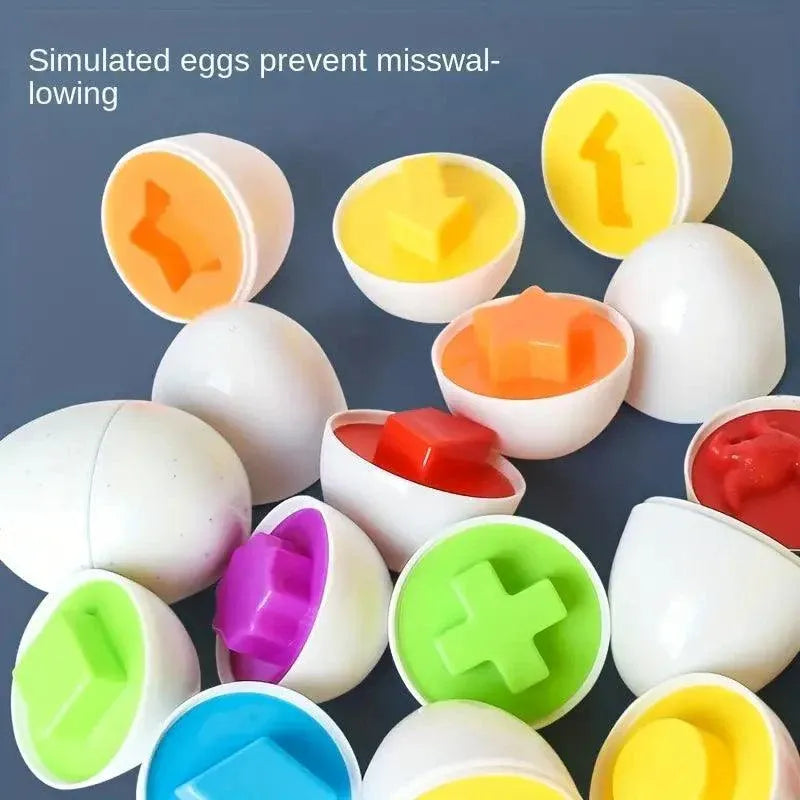 MULTI-SHAPE EGGS PUZZLE TOY