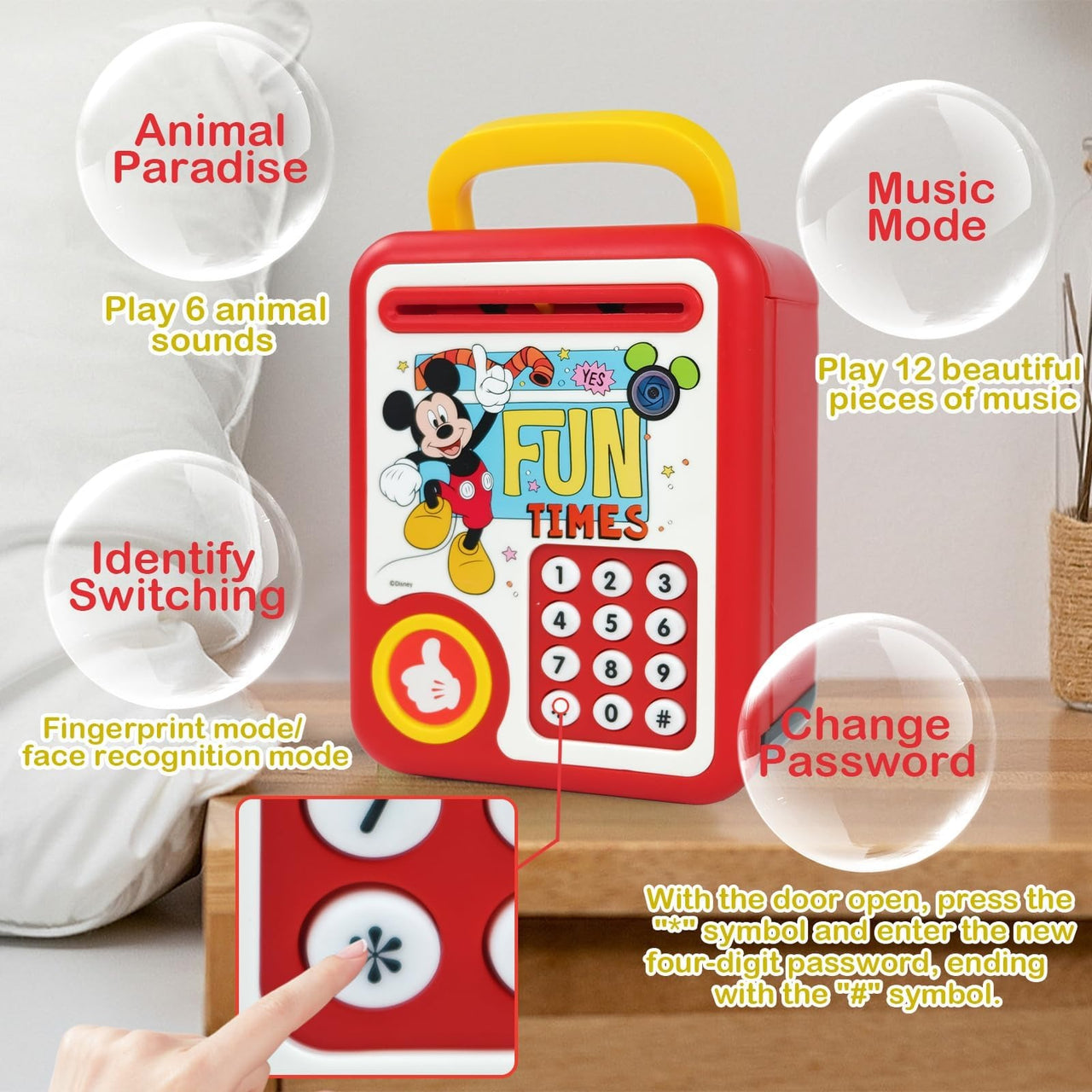 MICKEY MOUSE SAVING MONEY BOX