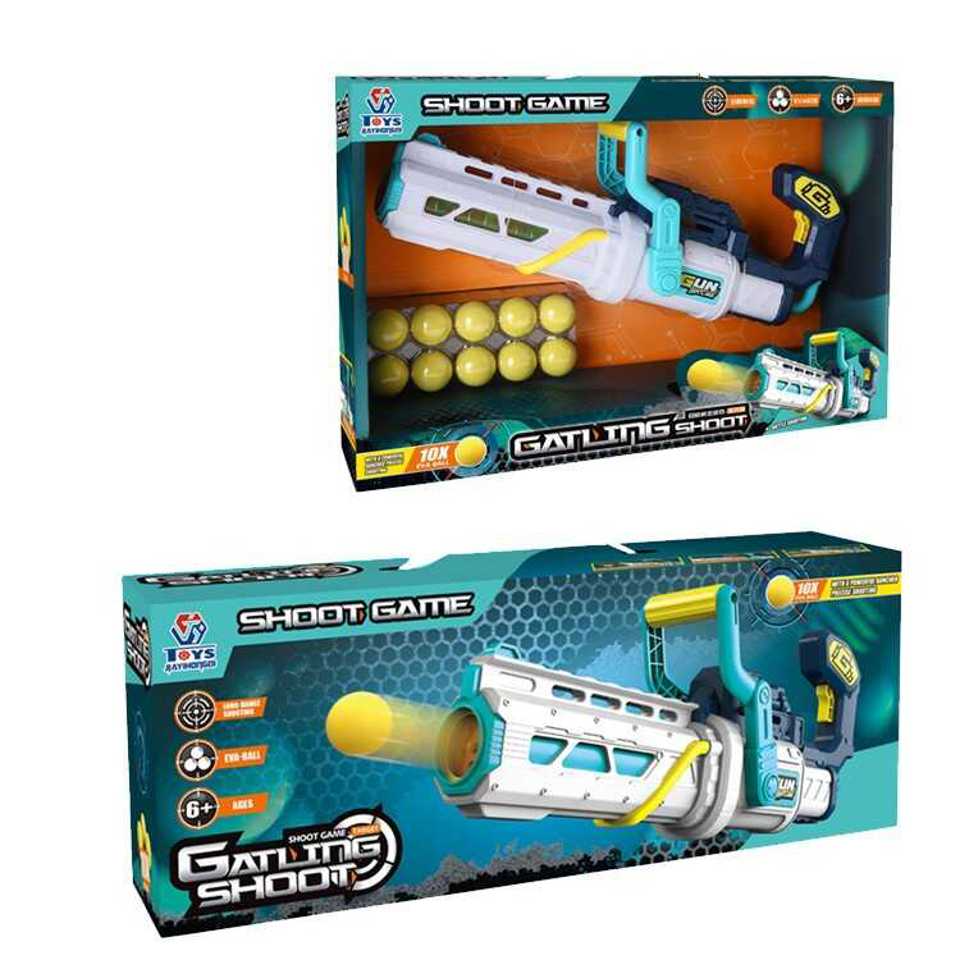 GATLING SHOOT EVA-BALL SOFT BULLET GUN