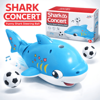 Thumbnail for FUN MOVING & BLOWING BALL MUSICAL SHARK