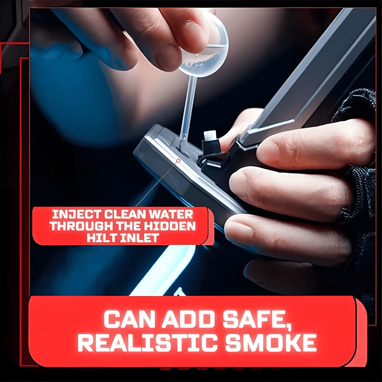 SPARKBLADE LED SWORD WITH SMOKE & SPARK EFFECT