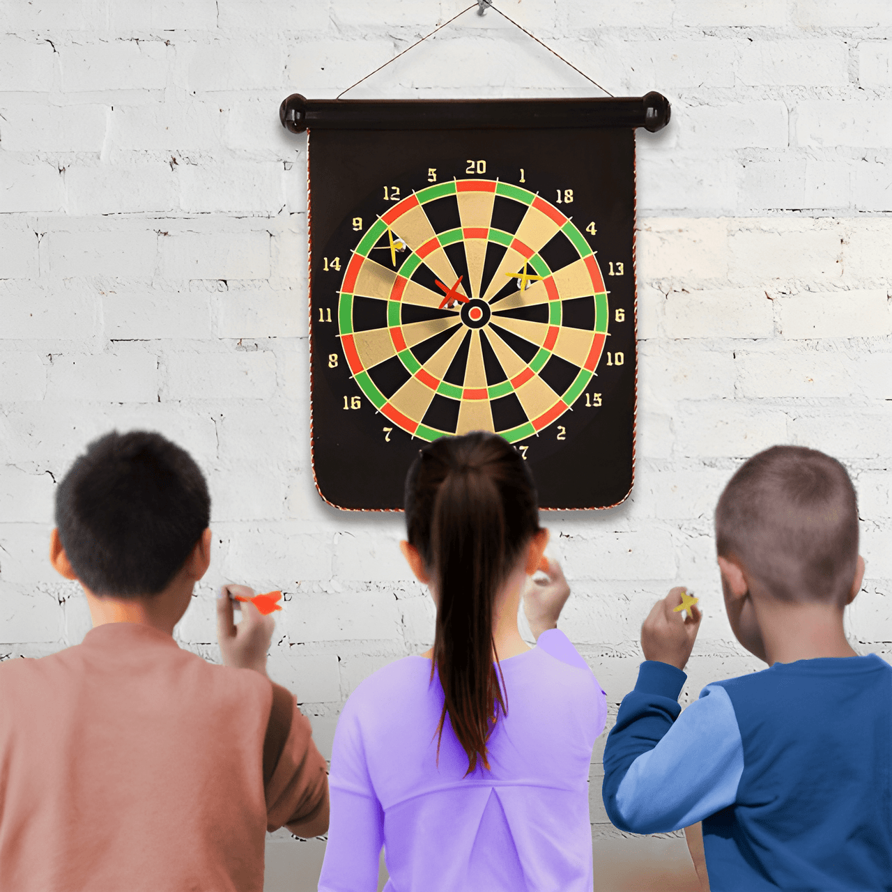 DOUBLE-SIDED MAGNETIC DARTS TOYS FOR KIDS