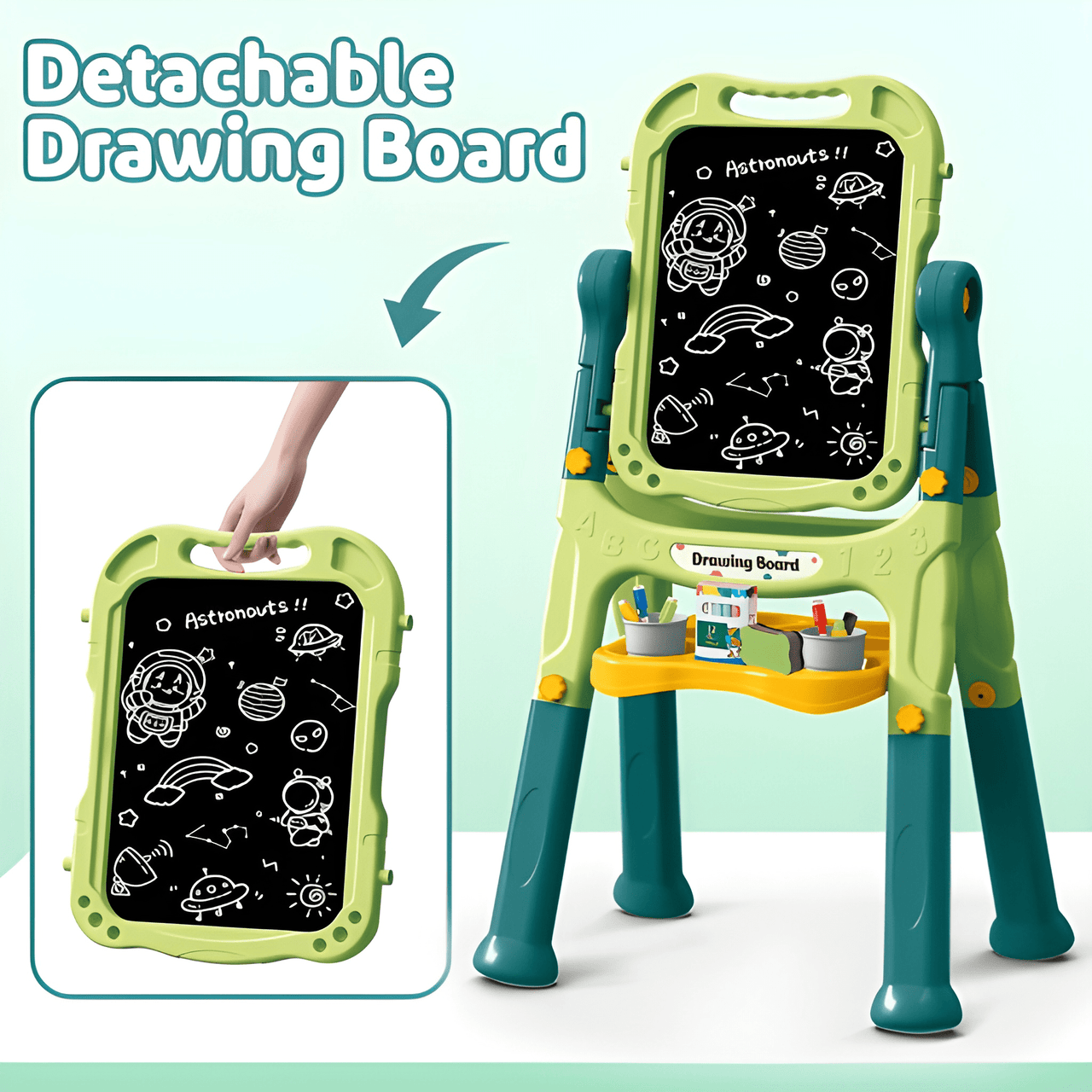 ASTRONOMICAL EASEL MAGNETIC DRAWING BOARD