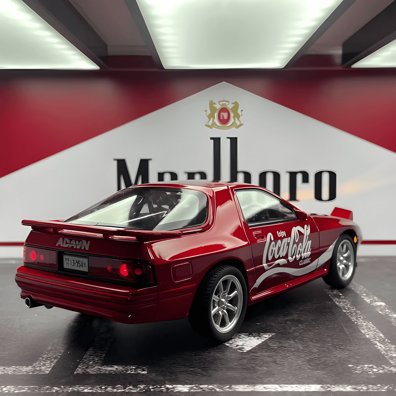 1:24 LEO M3 MAZDA RX7 ALLOY DIE CAST MODEL