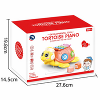 Thumbnail for MUSICAL TORTOISE PIANO LEARNING & FOR BABIES – LIGHT, SOUND & SHAPE ACTIVITY PLAYSET