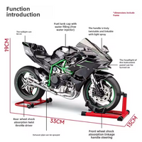 Thumbnail for 1:6 DIECAST KAWASAKI NINJA H2R BOOTABLE SPRAY MODEL BIKE
