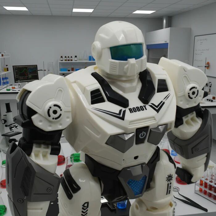 COSMOS REMOTE CONTROL WITH LED ROBOT TOY