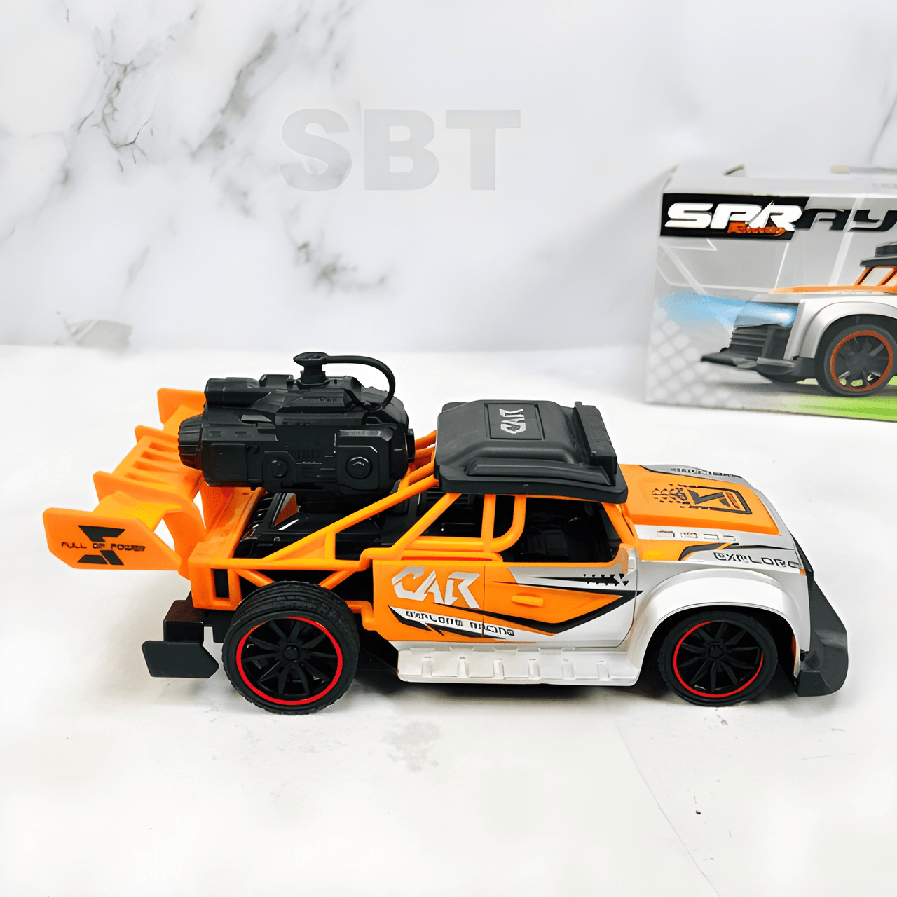 REMOTE CONTROL SPRAY CAR FOR KIDS