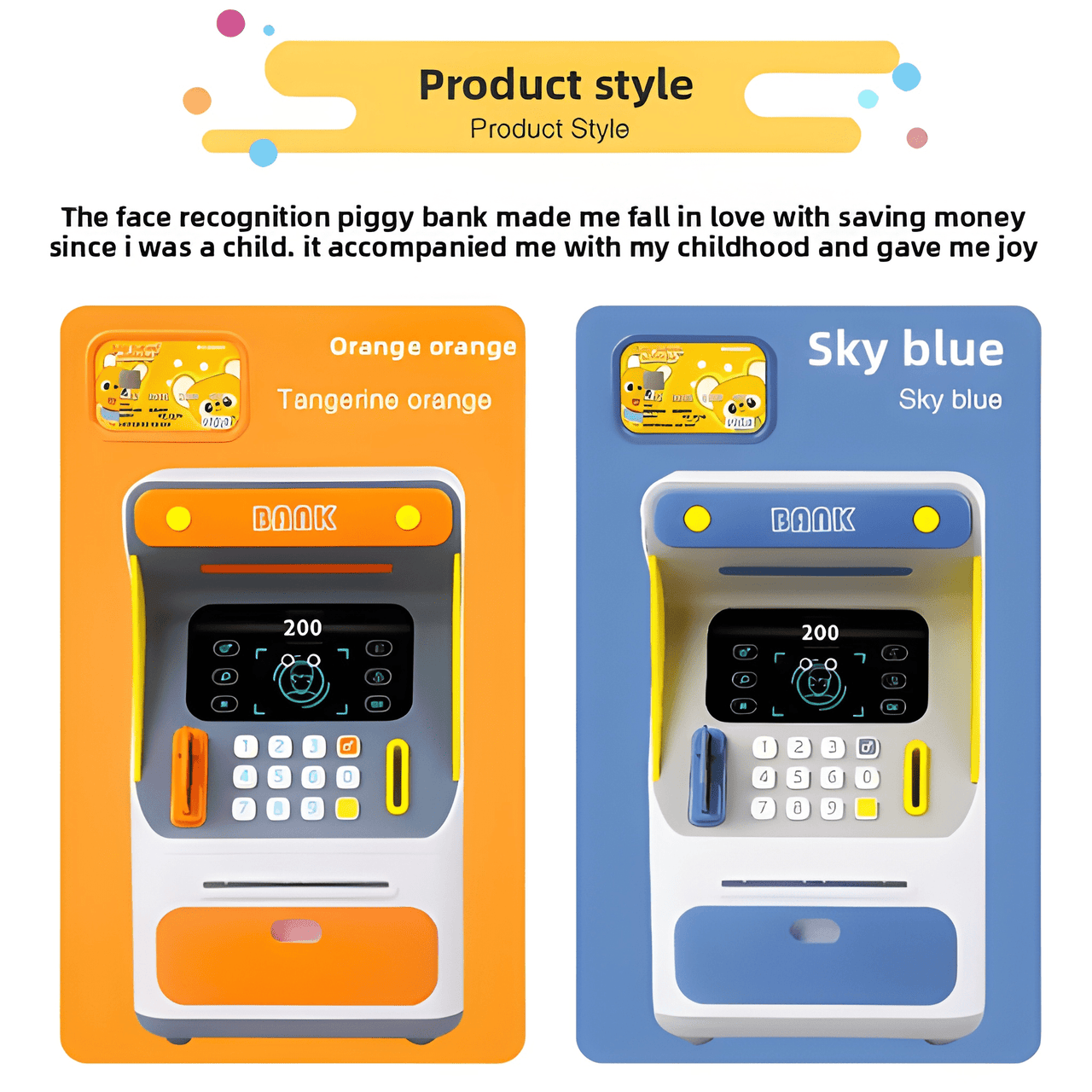 INTELLIGENT ATM BOX  WITH SCANNER & ATM CARD