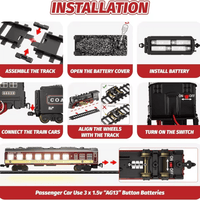 Thumbnail for VINTAGE ELECTRIC STEM TRAIN WITH TRACKS