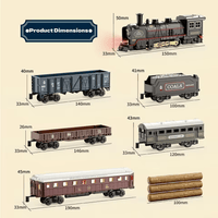 Thumbnail for VINTAGE ELECTRIC STEM TRAIN WITH TRACKS