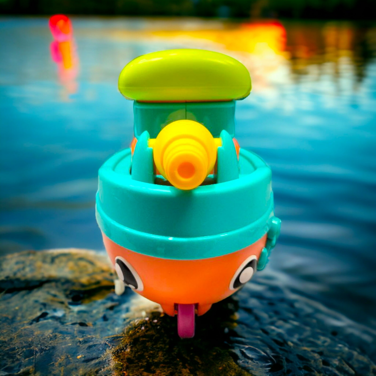 CUTE BOAT FRCITION CAR TOY FOR KIDS