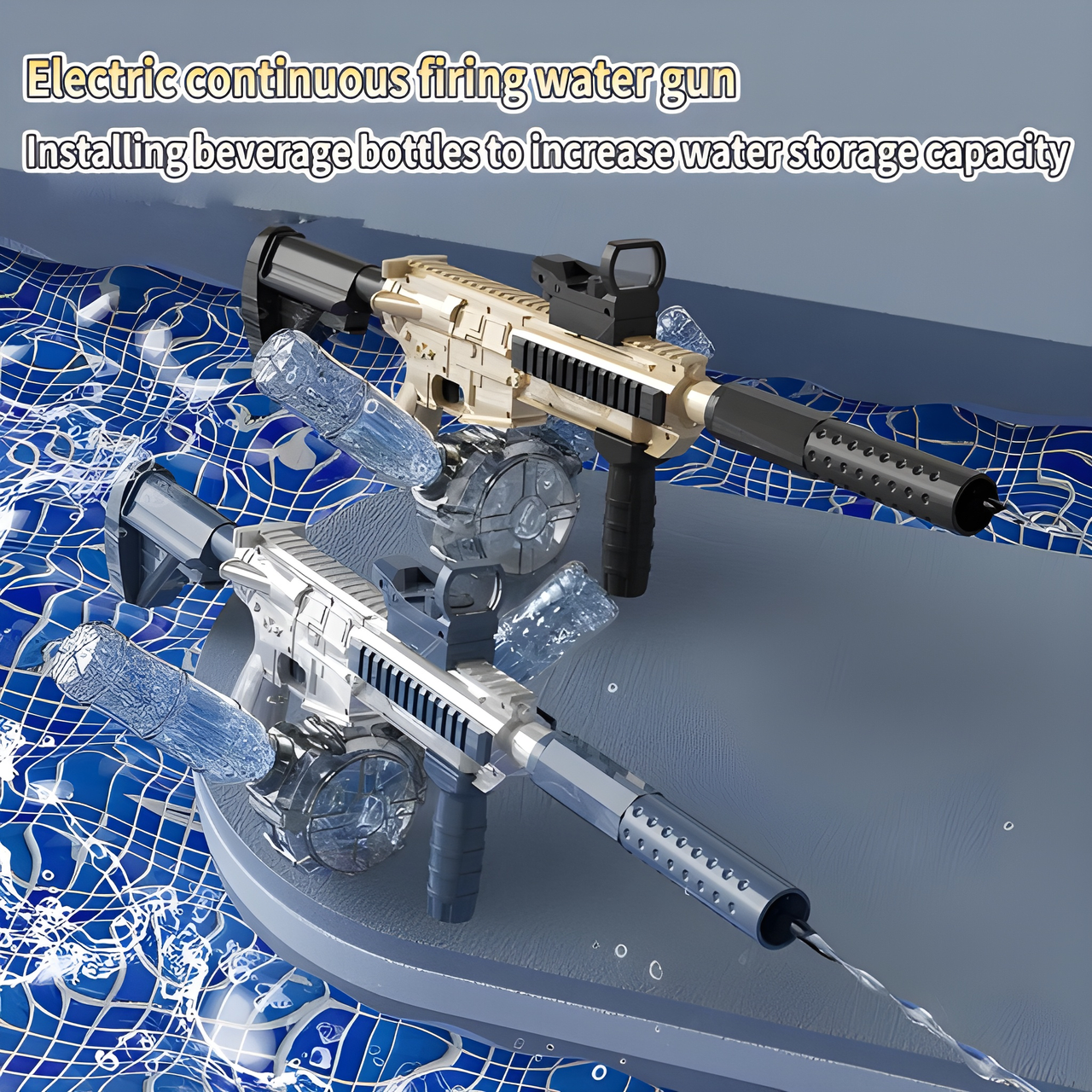 M416 CHARGEABLE ELECTRIC WATER GUN