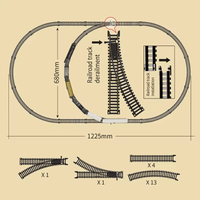 Thumbnail for VINTAGE ELECTRIC STEM TRAIN WITH TRACKS