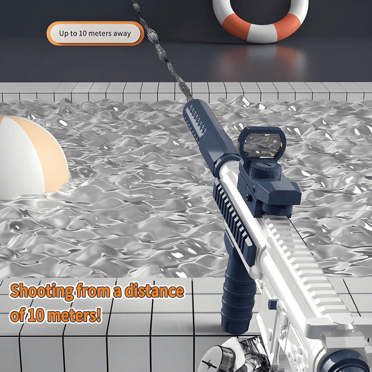 M416 CHARGEABLE ELECTRIC WATER GUN