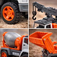 Thumbnail for 4-PIECE ENGINEERING CONSTRUCTION TRUCK SET – DIECAST MINI FLEET