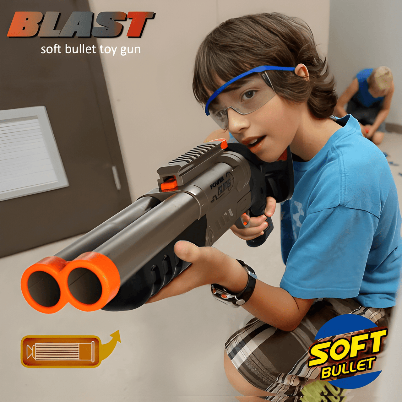 ULTIMATE SOFT BULLET BLASTER GUN FOR KIDS