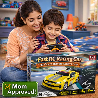 1:18 REMOTE CONTROL DRIFT RACING CAR – 4WD HIGH-SPEED STREET RACER