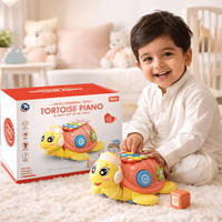 Thumbnail for MUSICAL TORTOISE PIANO LEARNING & FOR BABIES – LIGHT, SOUND & SHAPE ACTIVITY PLAYSET