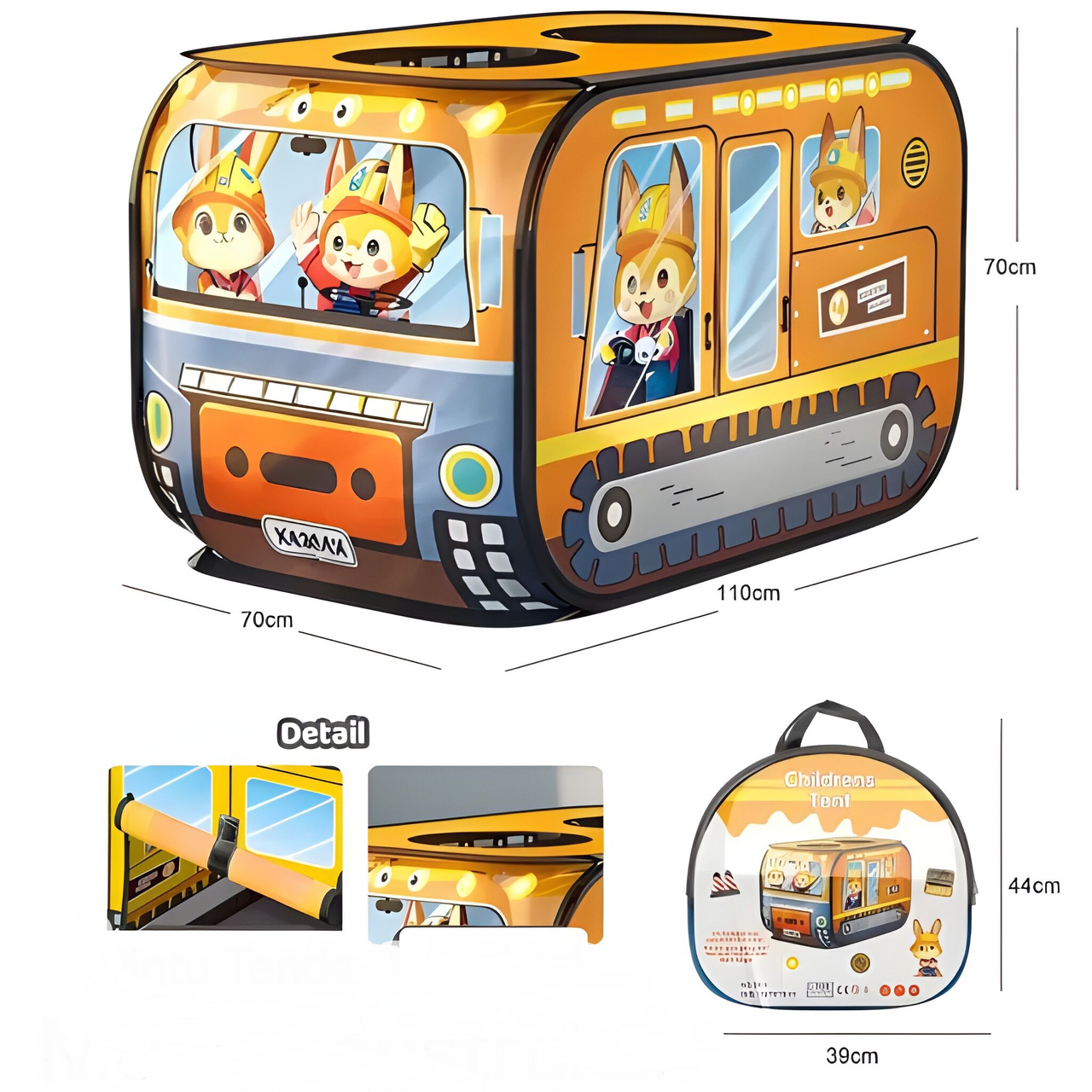 GENERIC POP-UP CHILDREN'S PLAY TENT PLAY