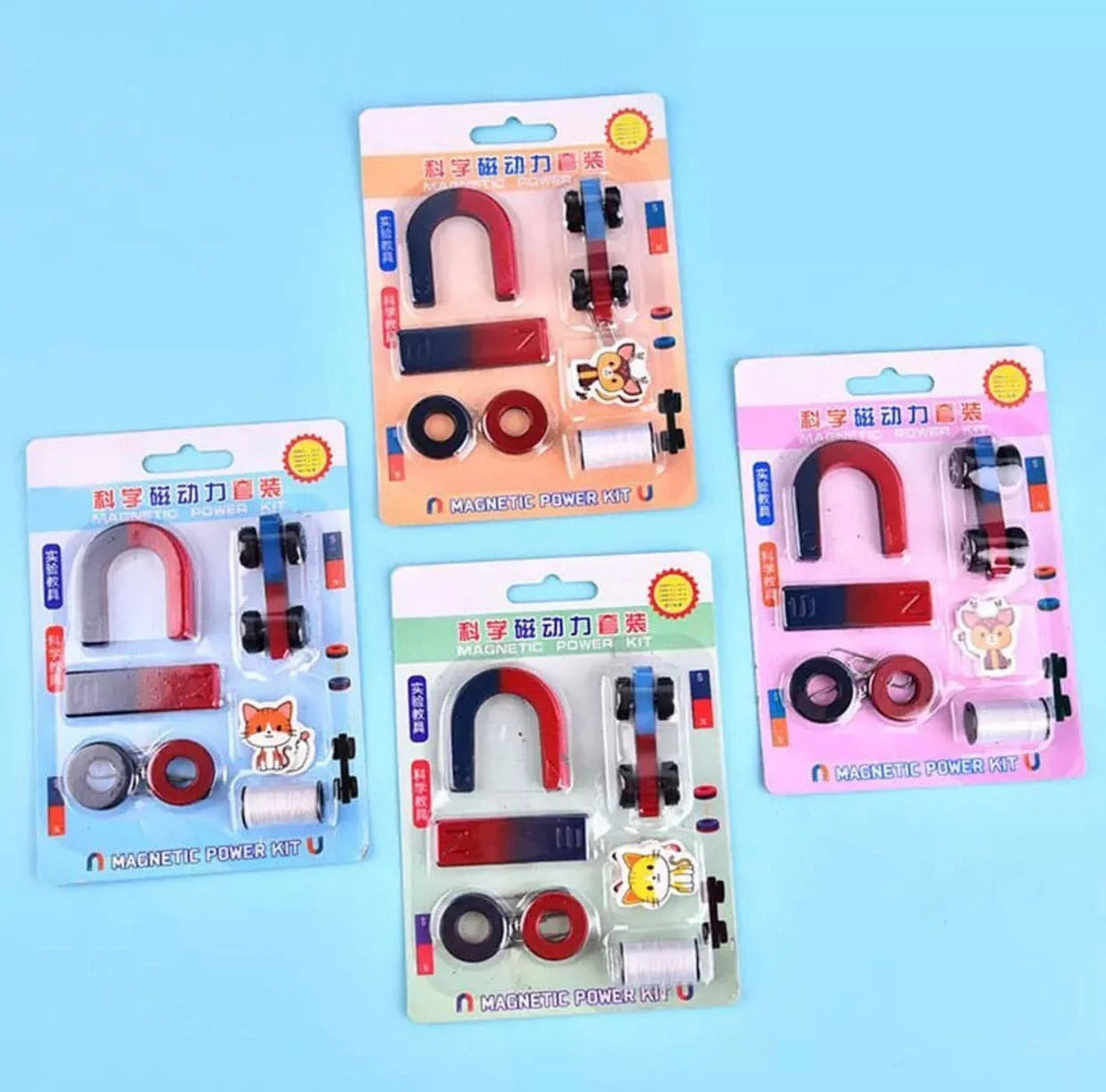 SCIENTIFIC MAGNET SET TOYS FOR KIDS