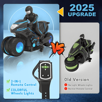 Thumbnail for REMOTE CONTROL STUNT BIKE WITH WATCH FOR KIDS