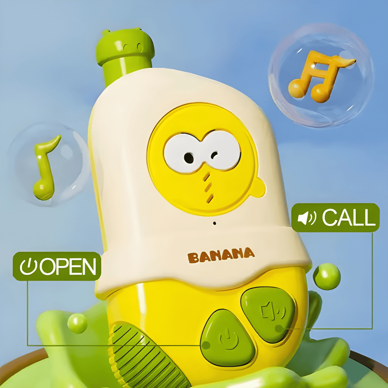 CUTE INTERCOM BANANA WALKIE TALKIE SET FOR KIDS