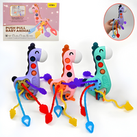 Thumbnail for MULTI-ACTIVITY GIRAFFE TOY WITH PULL STRINGS & BUTTONS