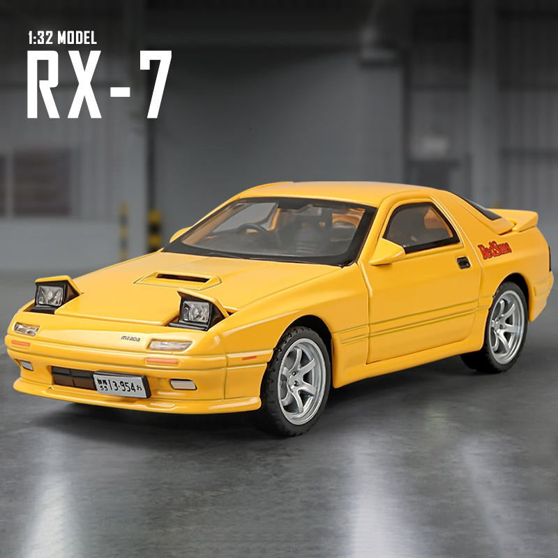 1:32 MAZDA RX7 SIMULATION DIECAST ALLOY MODEL CAR