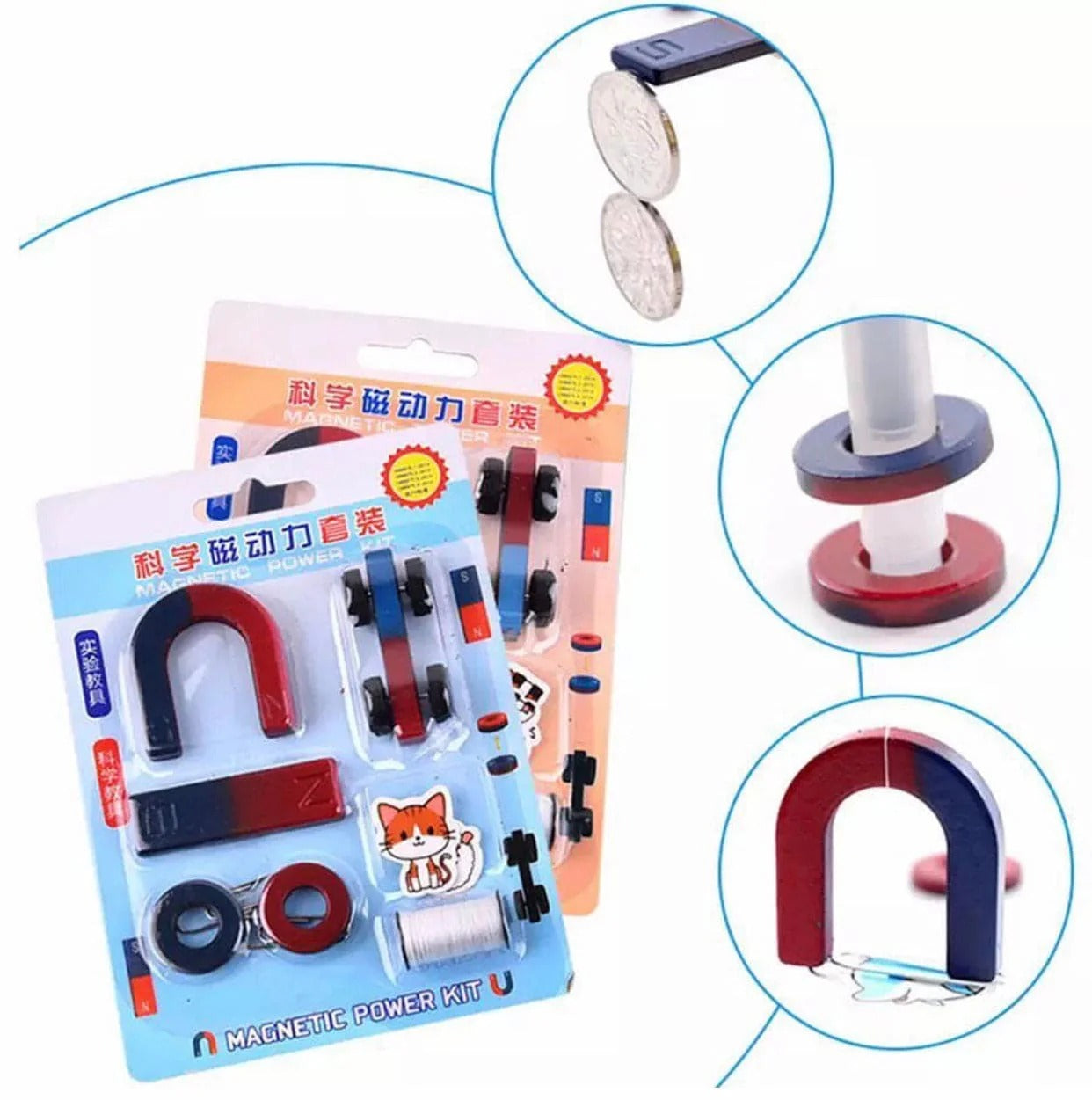 SCIENTIFIC MAGNET SET TOYS FOR KIDS