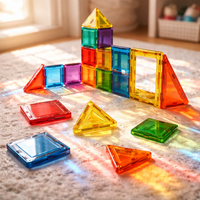 Thumbnail for MAGNETIC TILES BUILDING SET – 26 PCS CREATIVE CONSTRUCTION KIT