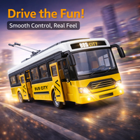 Thumbnail for REMOTE CONTROL CITY BUS WITH LIGHTS, SOUNDS & OPENING DOORS – REMOTE CONTROL BUS