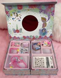 Thumbnail for 41 PCS GIRLS MAKEUP UNICORN MAKEUP KIT