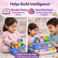 Thumbnail for 2 IN 1 ANIMAL MUSICAL PIANO & XYLOPHONE