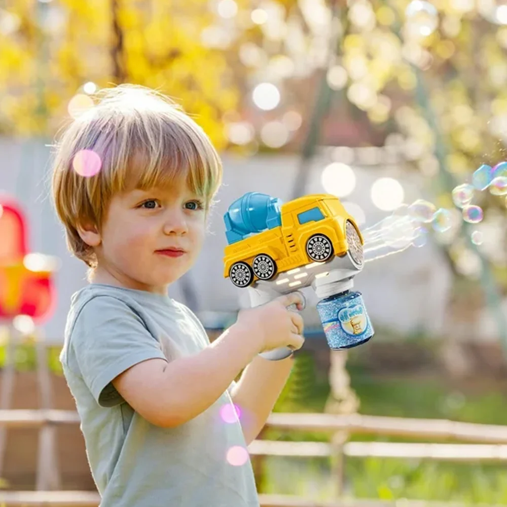 TRUCK BUBBLE MACHINE GUN FOR KIDS